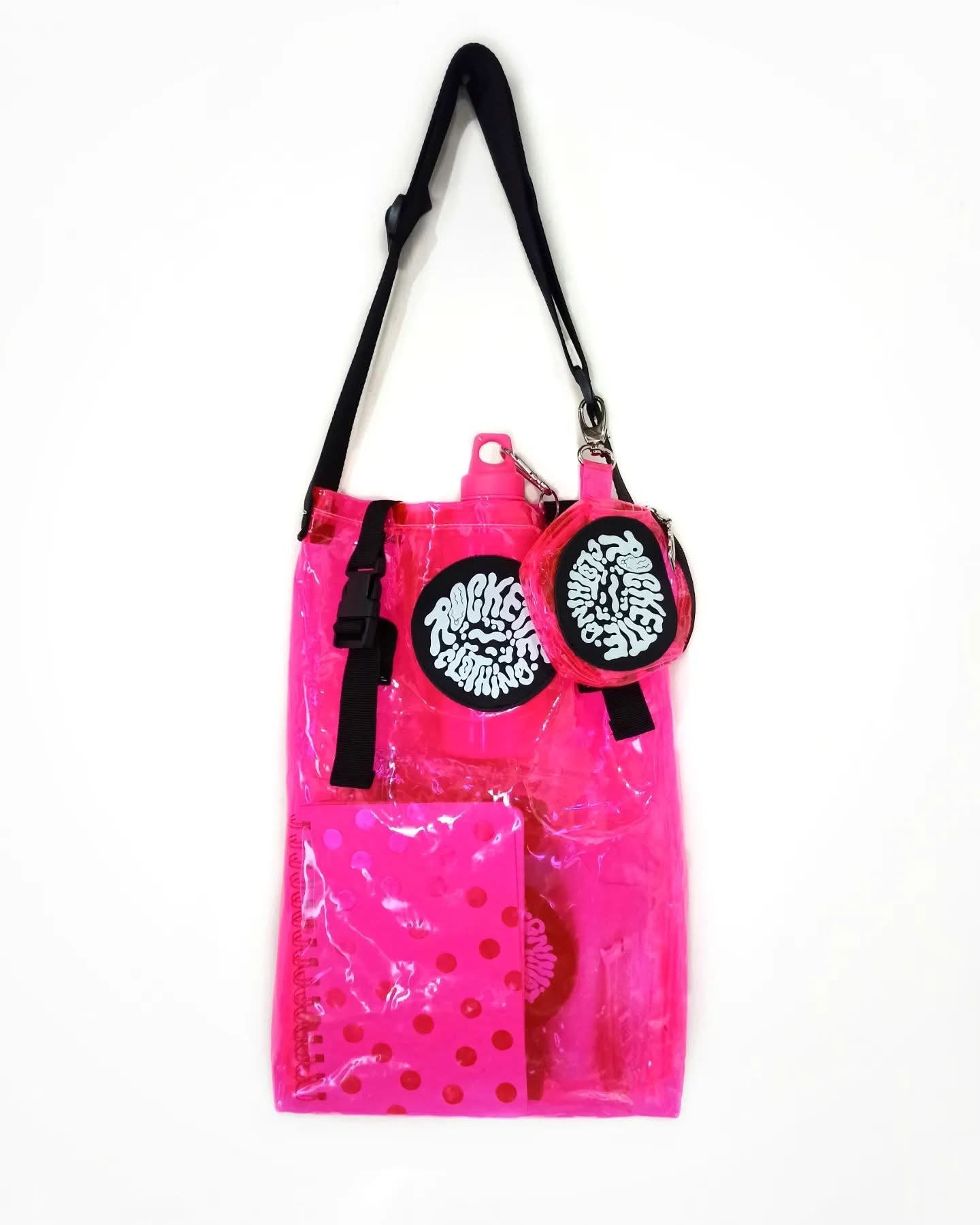 Totebag Pink Clear
