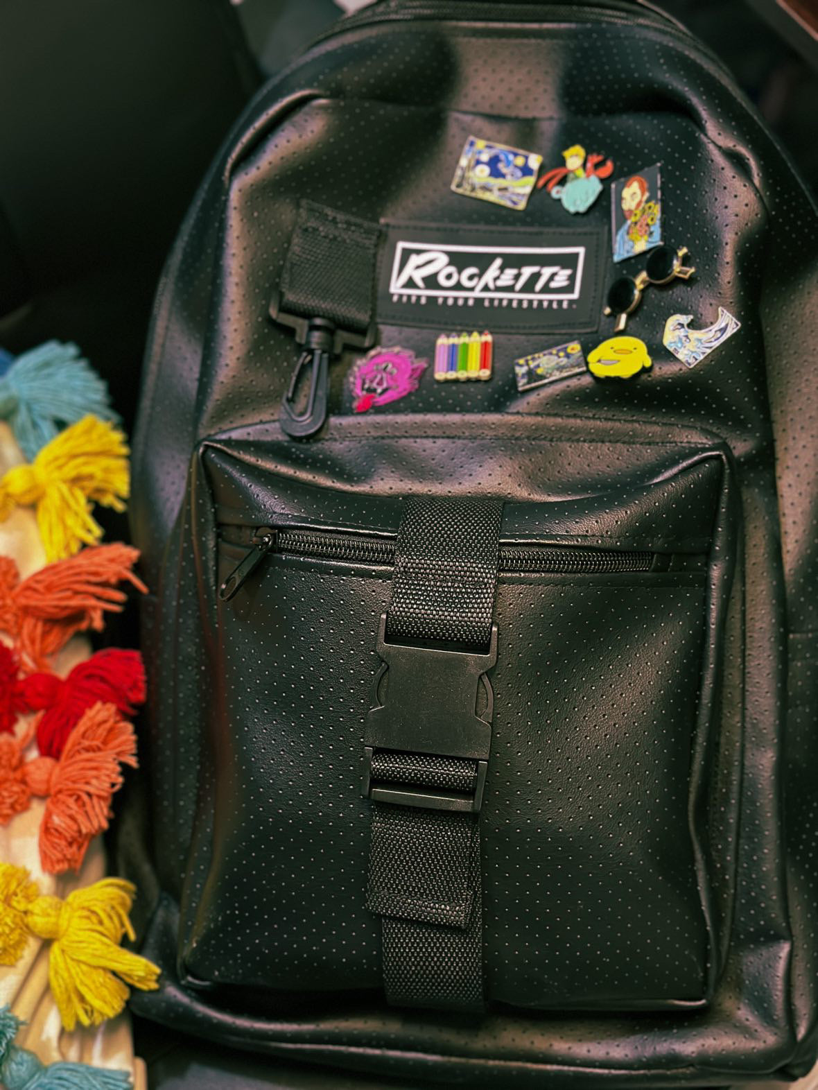 Backpack Glow Up Black