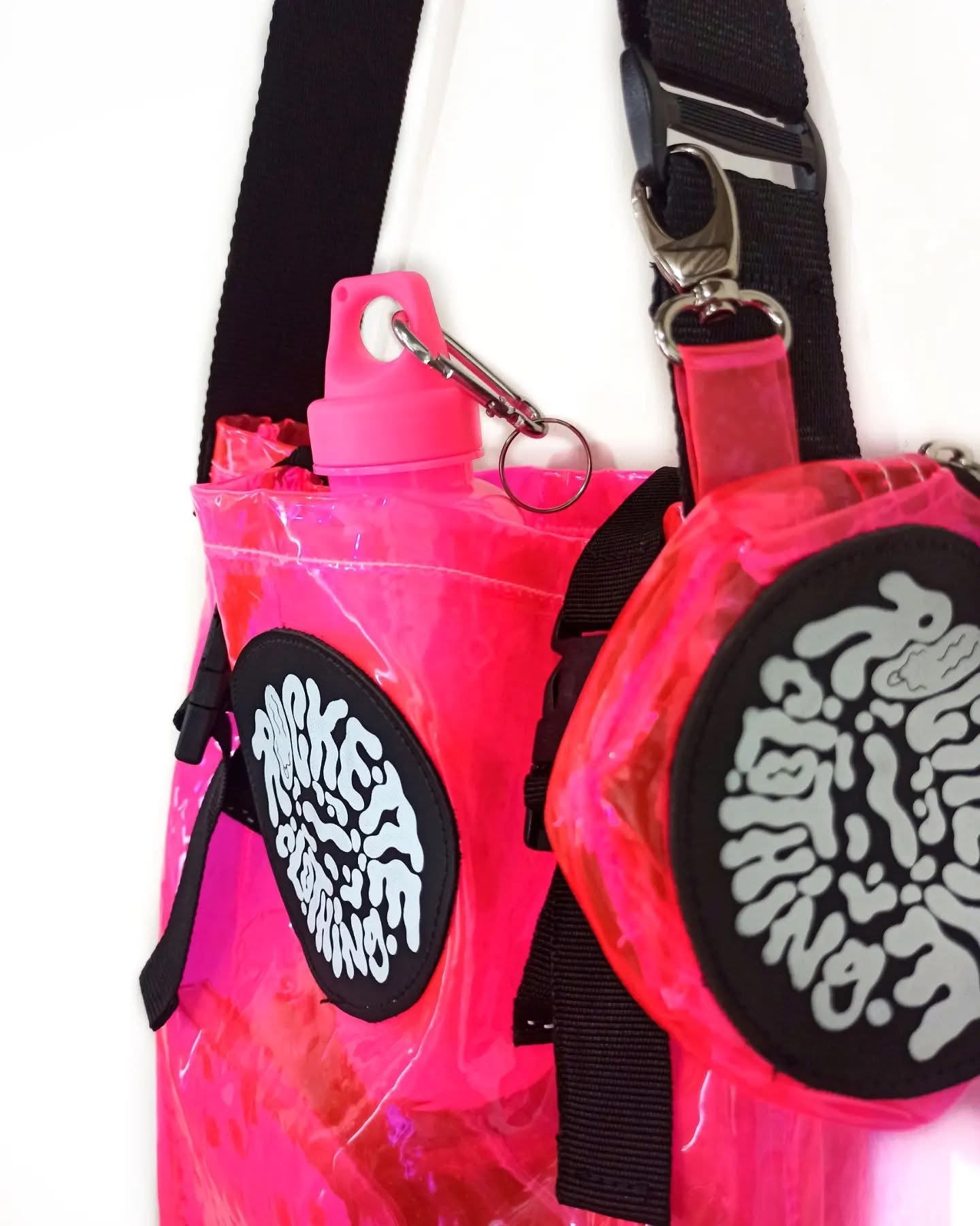 Totebag Pink Clear