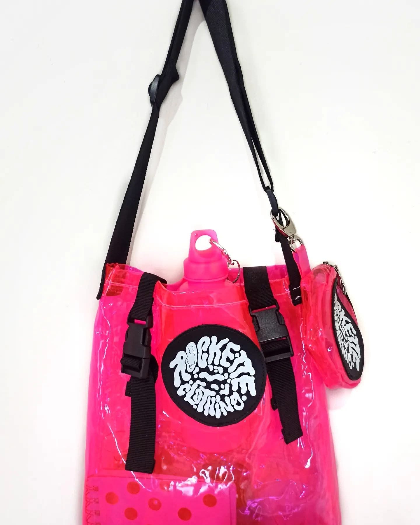Totebag Pink Clear