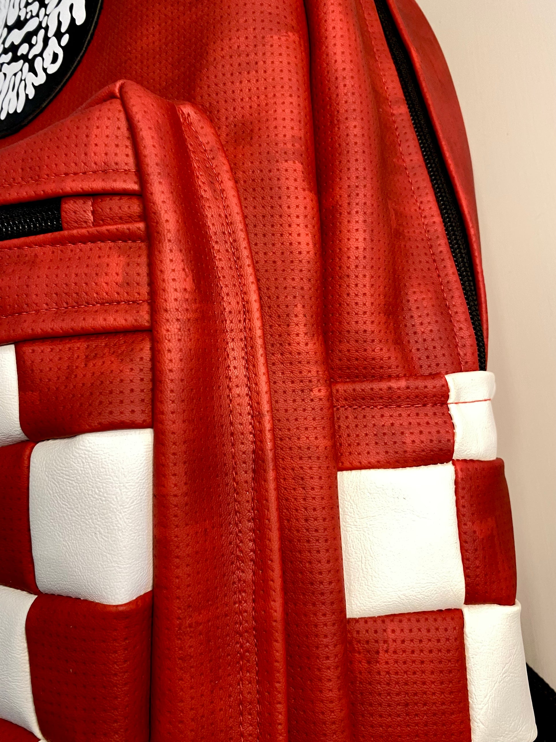 Backpack Red Checkered